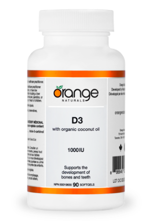 Orange Naturals D3 1000 IU