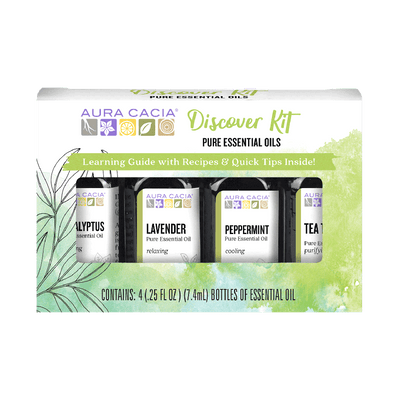 Aura Cacia Discover Essential Oils Kit