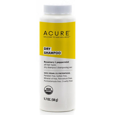 Acure Ultra Hydrating Argan - Dry Shampoo - Rosemary & Peppermint
