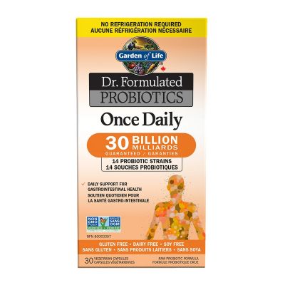 Garden of Life Dr. Formulated Probiotics Once Daily 30 Billion CFU