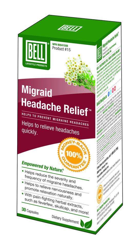 Bell Lifestyle Migraid Headache Relief