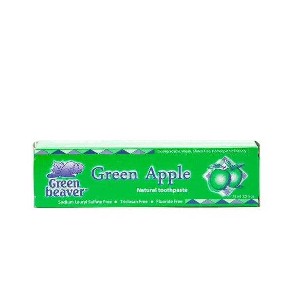 Green Beaver Fluoride Free Toothpaste - Green Apple