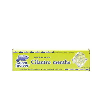Green Beaver Fluoride Free Toothpaste - Cilantro Menthe