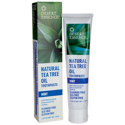 Desert Essence Tea Tree Oil Toothpaste - Mint
