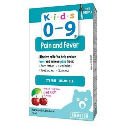 Homeocan Kids 0-9 Pain and Fever