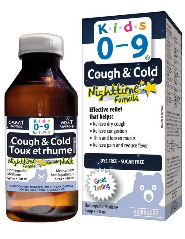 Homeocan Kids 0-9 Cough & Cold Nighttime