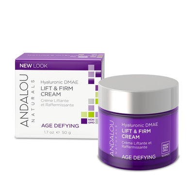 Andalou Naturals Lift & Firm Cream - Hyaluronic DMAE