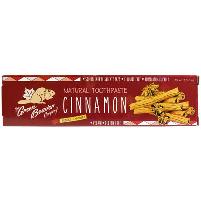 Green Beaver Fluoride Free Toothpaste - Cinnamon
