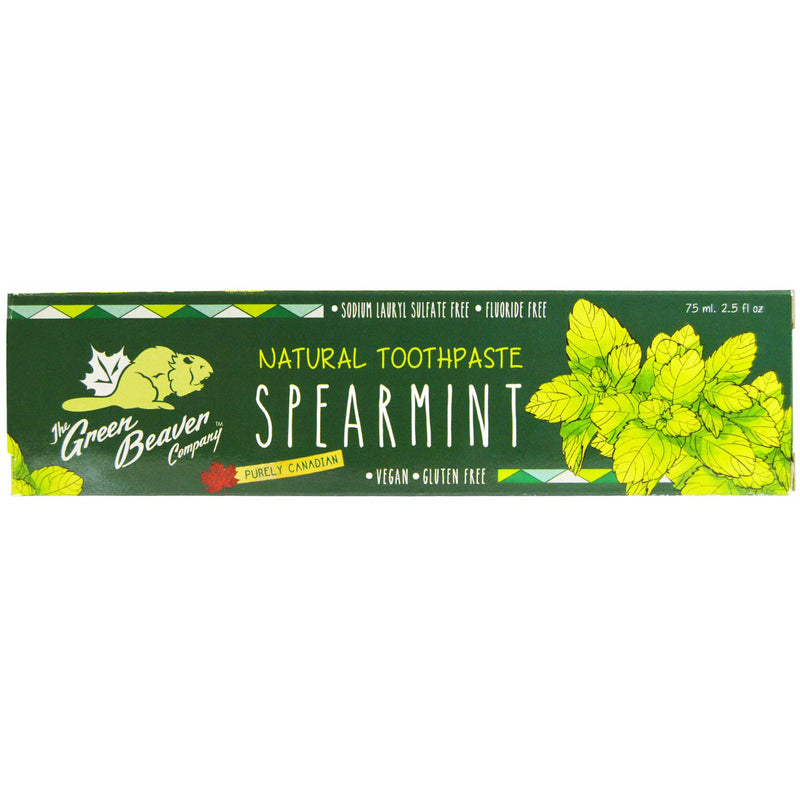 Green Beaver Fluoride Free Toothpaste - Spearmint