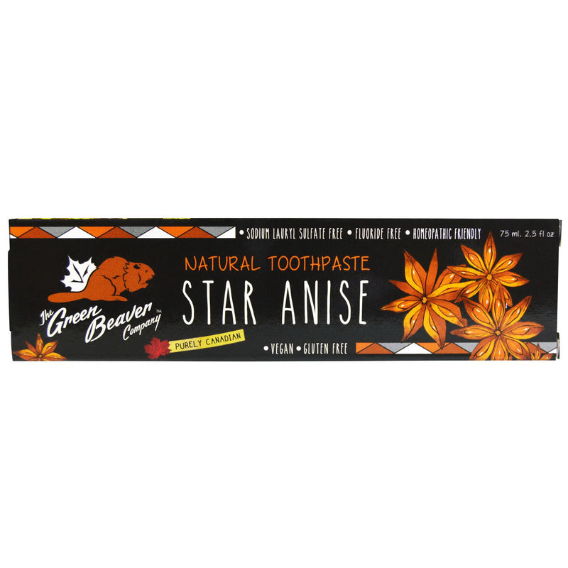 Green Beaver Fluoride Free Toothpaste - Star Anise