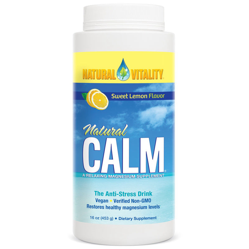 Natural Calm Magnesium Citrate Powder - Lemon