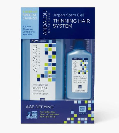Andalou Naturals Argan Stem Cell Thinning Hair System