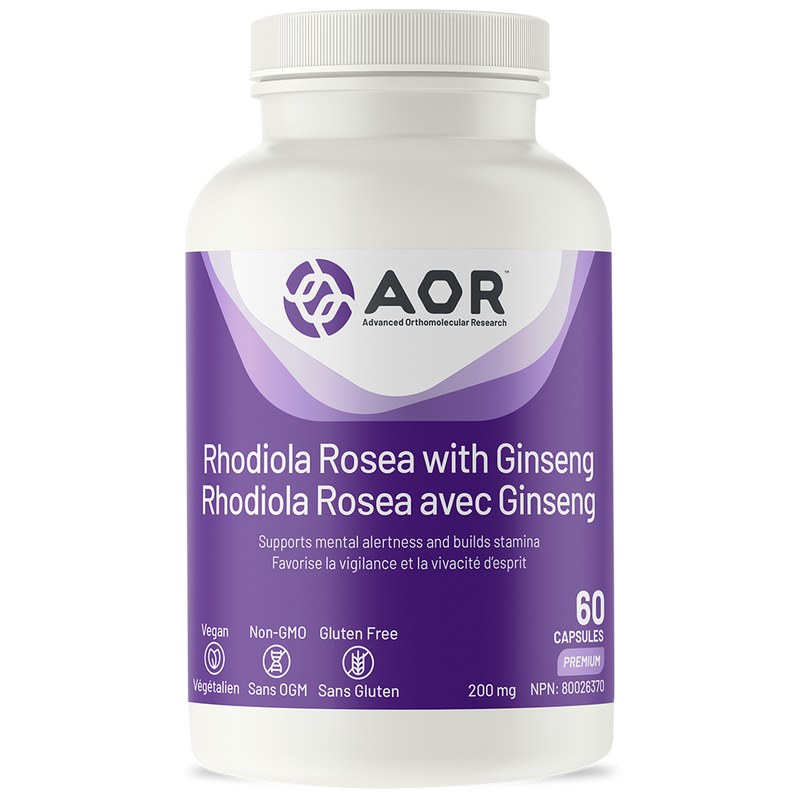 AOR Rhodiola Rosea with Ginseng