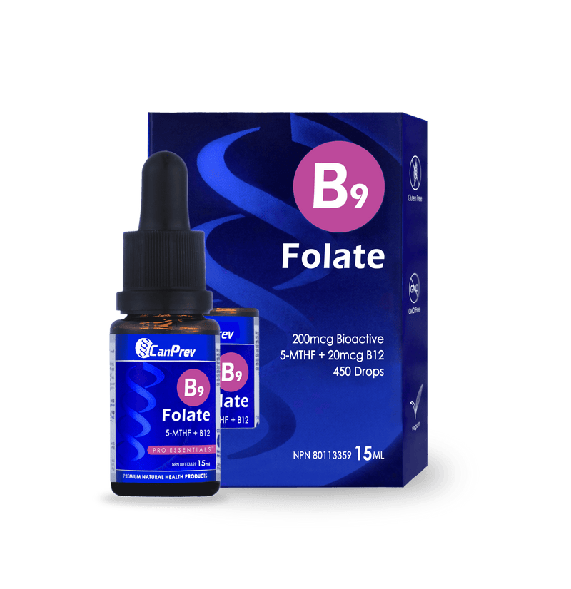 CanPrev B9 Folate 200mcg Drops