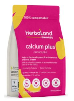 Herbaland Gummies for Adults - Calcium Plus