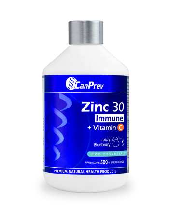 CanPrev Zinc 30 Immune + Vitamin C