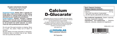Douglas Laboratories Calcium-D-Glucarate