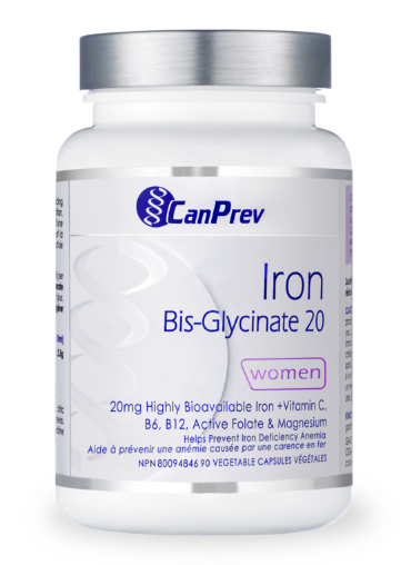 CanPrev Iron Bis-Glycinate 20 - Capsules