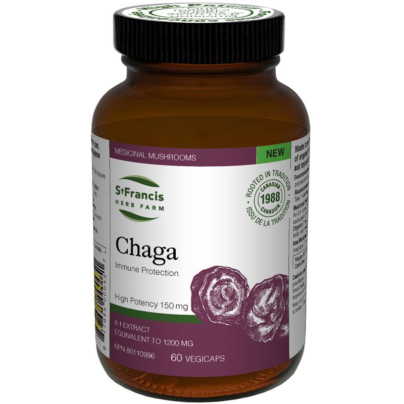 St. Francis Herb Farm Chaga Capsules