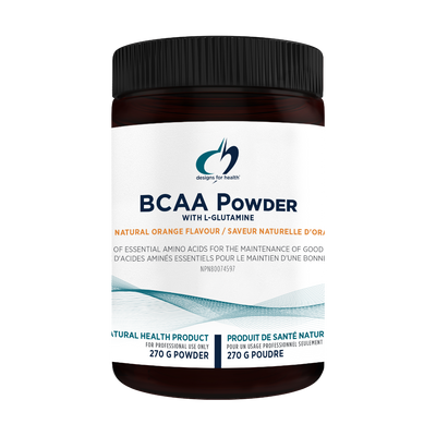 Designs For Health BCAA Powder with L-Glutamine