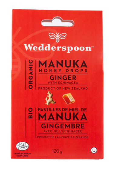 Wedderspoon Organic Manuka Honey Drops