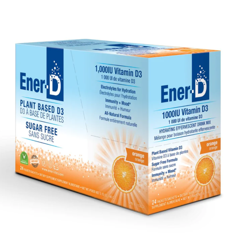 Ener-D 1000 IU Vitamin D3 Drink Packets