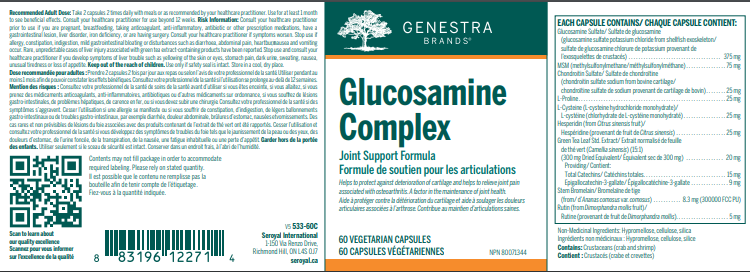 Genestra Glucosamine Complex