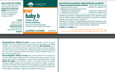 Genestra HMF Baby B