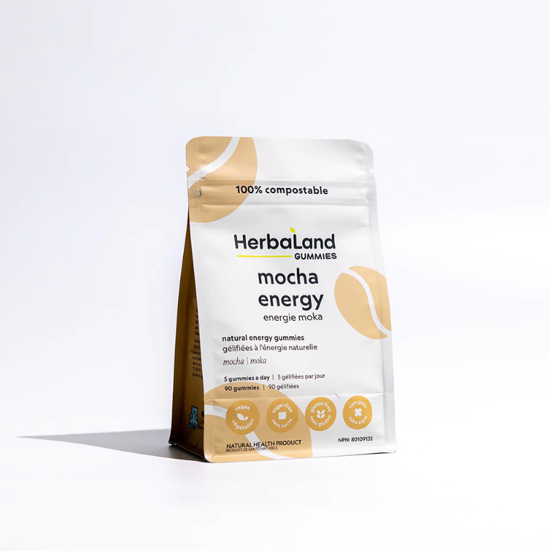Herbaland Mocha Energy Gummies