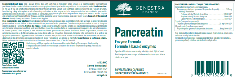 Genestra Pancreatin (Delayed-Release)