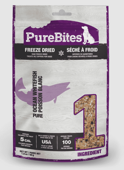 PureBites Freeze Dried Treats for Dogs - Ocean Whitefish