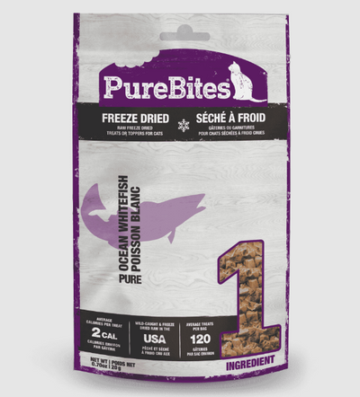 PureBites Freeze Dried Treats for Cats - Ocean Whitefish