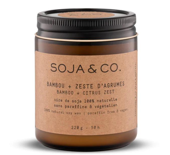 SOJA&CO Soy Wax Candle