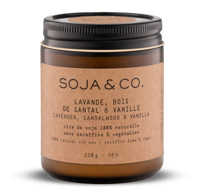 SOJA&CO Soy Wax Candle