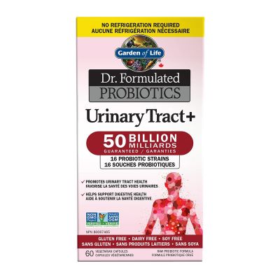 Garden of Life Dr. Formulated Probiotics Urinary Tract+ 50 Billion CFU