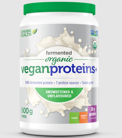 Genuine Health Fermented Organic Vegan Proteins+