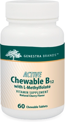 Genestra Active Chewable B12 with L-Methylfolate