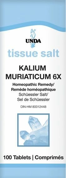 Unda Kalium muraiticum 6X (Tissue Salt)