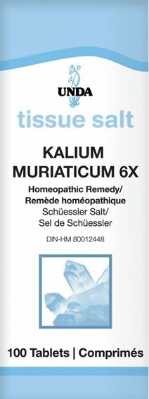 Unda Kalium muraiticum 6X (Tissue Salt)