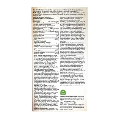 Garden Of Life Mykind Organics Multi Women&