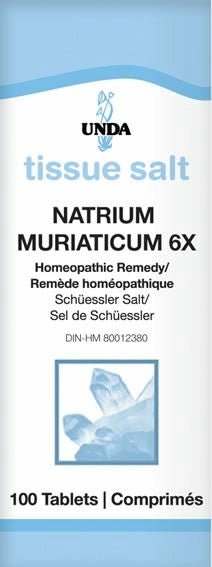 Unda Natrium muriaticum 6X (Tissue Salt)