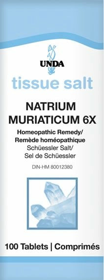 Unda Natrium muriaticum 6X (Tissue Salt)