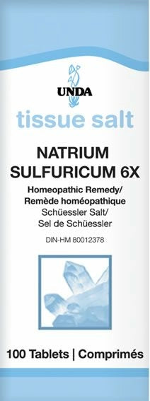 Unda Natrium sulfuricum 6X (Tissue Salt)