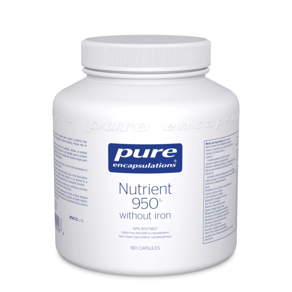 Pure Encapsulations Nutrient 950 without iron