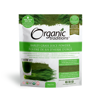 Organic Traditions Barley Grass Juice Powder