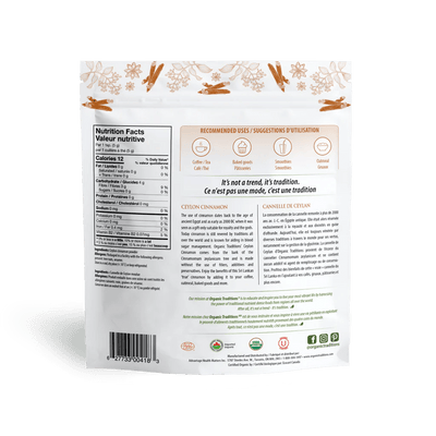 Organic Traditions Ceylon Cinnamon Powder