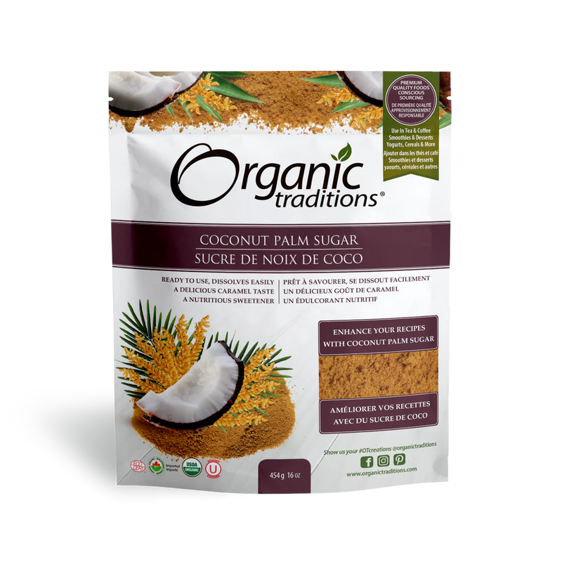 Organic Traditions Coconut Palm Sugar