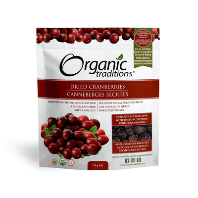 Organic Traditions Dried Cranberries