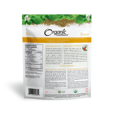 Organic Traditions Holy Basil (Tulsi) Tea Cut