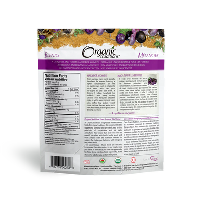 Organic Traditions Maca for Women with Probiotics